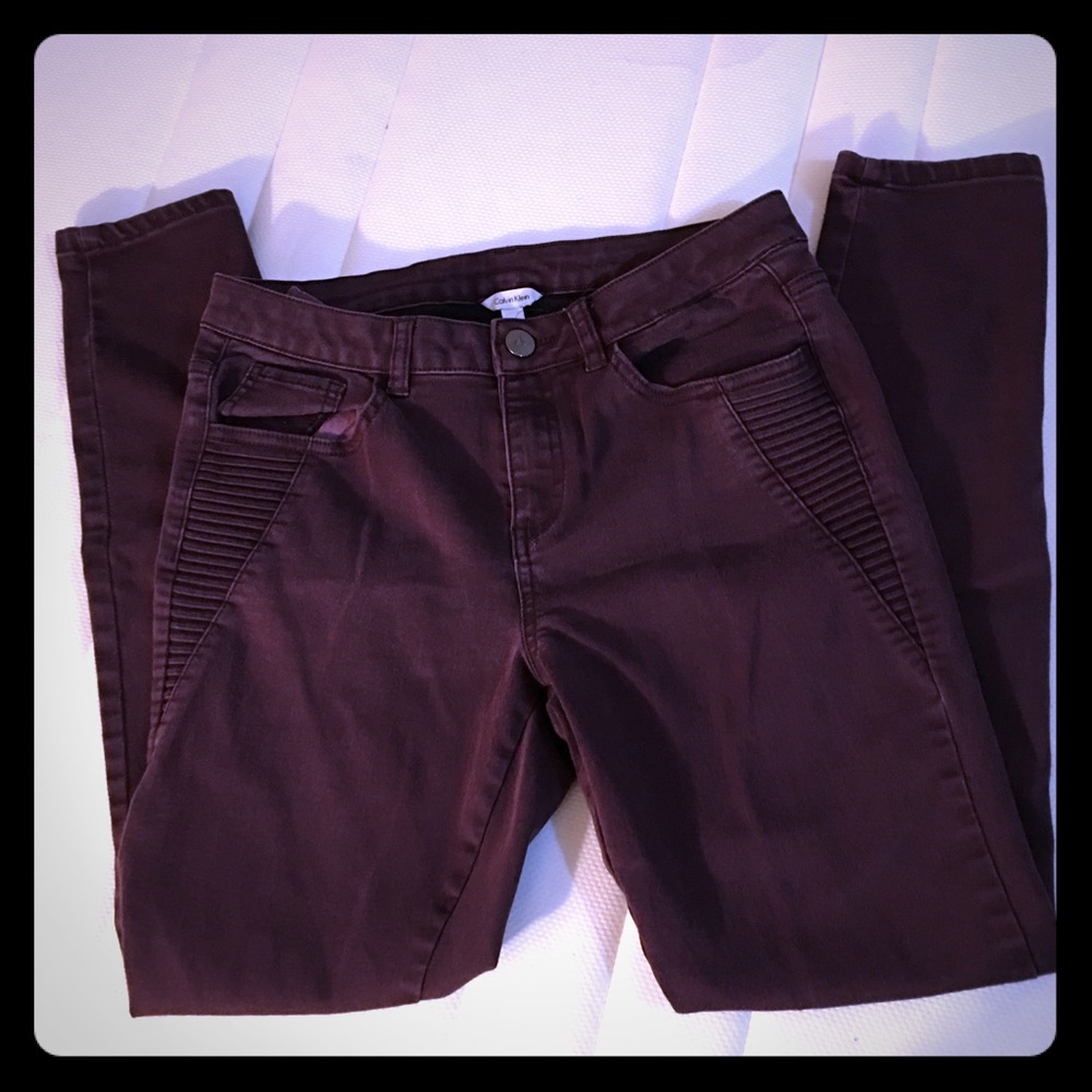Perfect fit Plum Calvin Klein Skinny Jeans